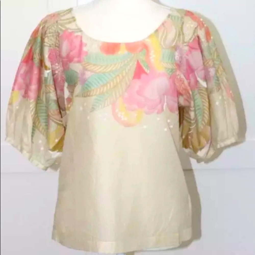 Anthropologie HD in Paris Balloon Sleeve Top